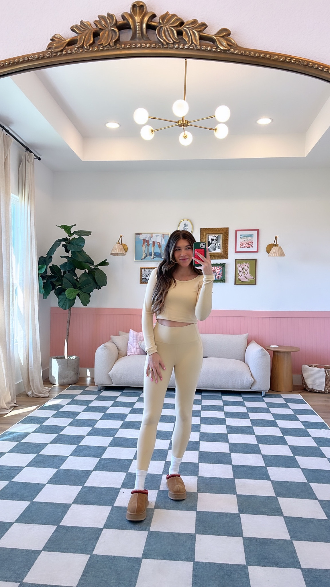 OOTD!! Fall outfit | matching set | fall shoes | ugg Tazz outfit | gallery wall

#LTKstyletip #LTKhome #LTKshoecrush