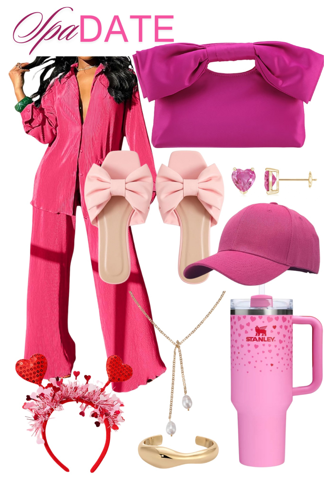 Spa Day Outfit Ideas. 

#LTKFindsUnder50 #LTKSeasonal #LTKStyleTip