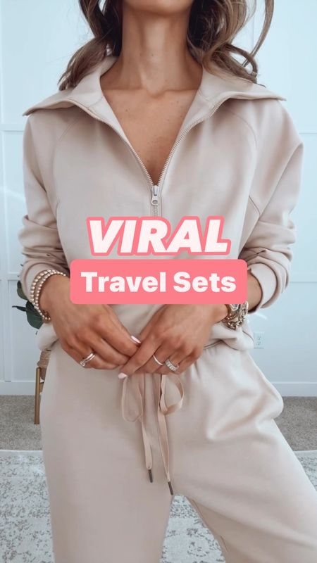 ✨POV: You found the comfiest travel set you can mix and match to get maximum wear. 

✨Wearing my true to size, small. 

Two piece sets for women summer | 2 piece sets for women | summer outfits women | travel outfit | travel set | airport outfit

#LTKStyleTip #LTKFindsUnder50 #LTKTravel