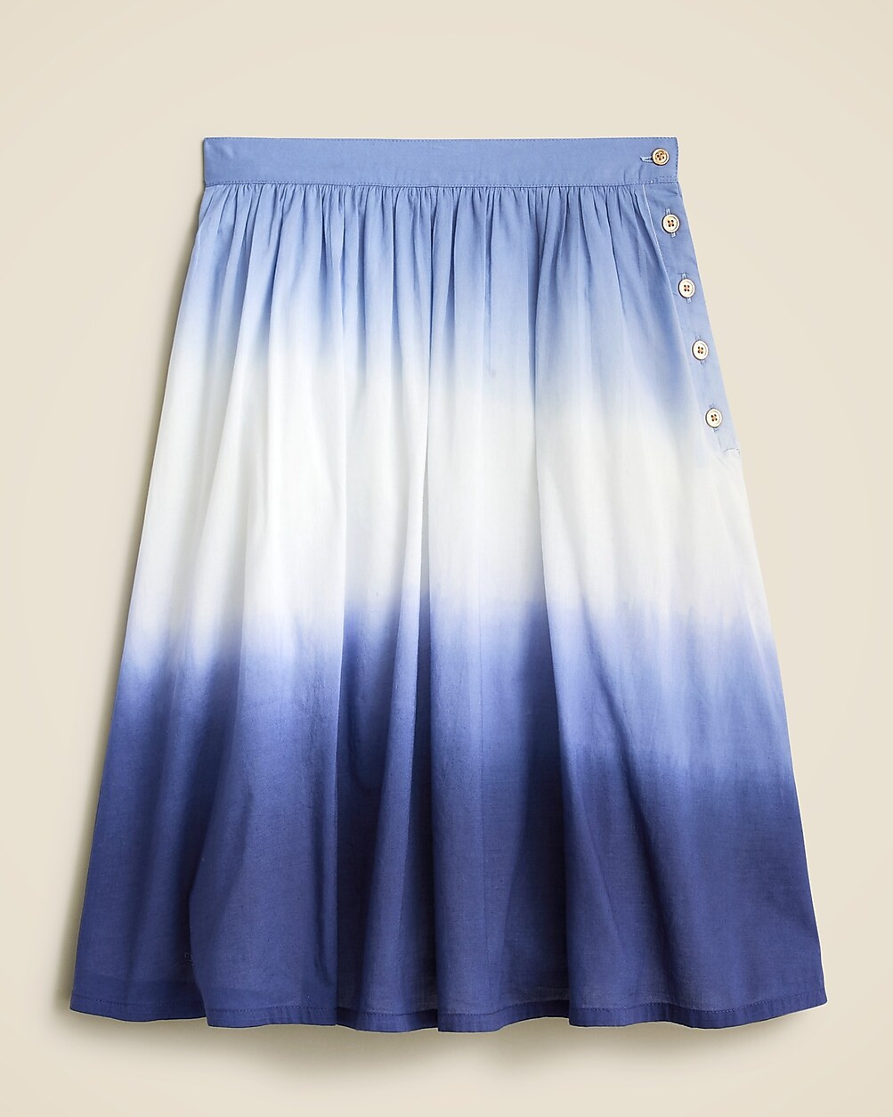 Girls' dip-dye midi skirt | J. Crew US