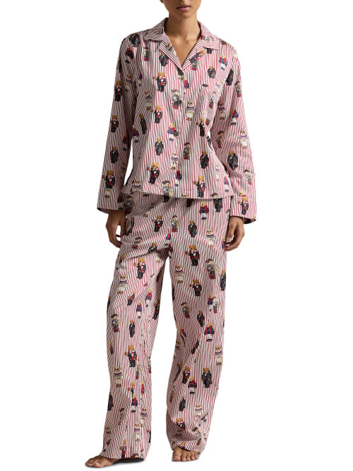 Bear Woven Pajama Set | Bare Necessities