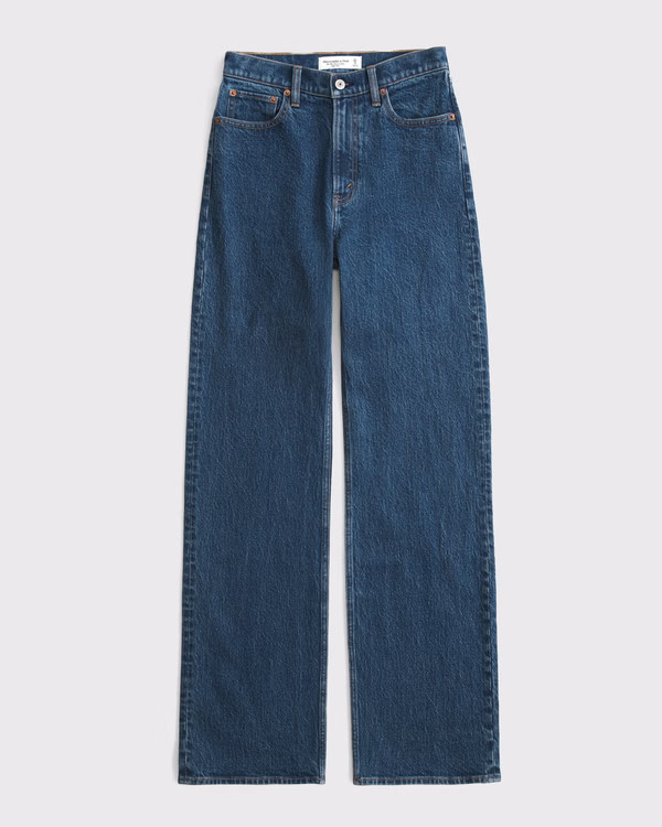 High Rise 90s Relaxed Jean | Abercrombie & Fitch (US)