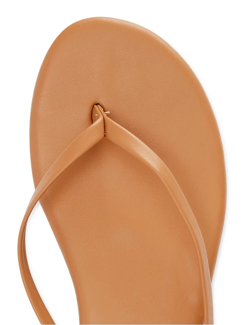 Time and Tru Women's Barely There Sandals, Wide Width Available | Walmart (US)