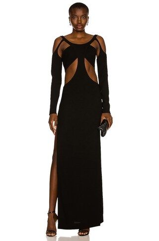 Cutout Backless Maxi Dress | FWRD 