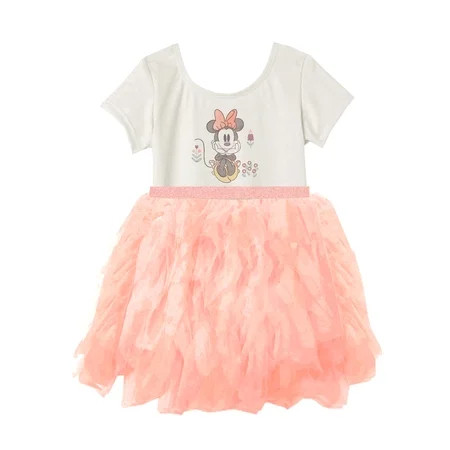 Disney’s Minnie Mouse Girls Graphic Tutu Dress Size 6-8 | Walmart (US)