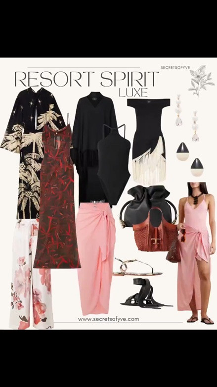 SecretsofYve: @net-a-porter luxe resort wear. Vacation outfits, date night outfit. 
#Secretsofyve #ltkgiftguide
Always humbled & thankful to have you here.. New posts daily at 3pm & 4:15pm EST. 
CEO: PATESI Global & PATESIfoundation.org
@secretsofyve : where beautiful meets practical, comfy meets style, affordable meets glam with a splash of splurge every now and then. I do LOVE a good sale and combining codes! #ltksalealert #ltku #ltkplussize #ltkmidsize #ltkover40 #ltkpetite #ltktall #ltkvlog #ltktravel #ltkbump #ltkootd #ltkstorytime 
#ltkdayinmylife #ltkmomlife secretsofyve

#LTKSeasonal #LTKWorkwear #LTKSwim