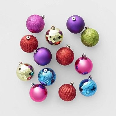 100ct Christmas Ornament Set Multicolor - Wondershop™ | Target