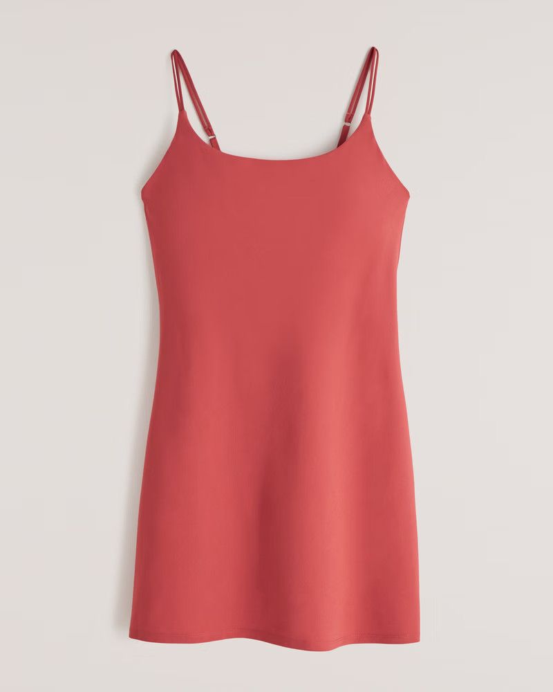 Traveler Mini Dress Dresses Red Dress Spring Dress Pastel Spring Outfits Resort Wear Resort Dress | Abercrombie & Fitch (US)