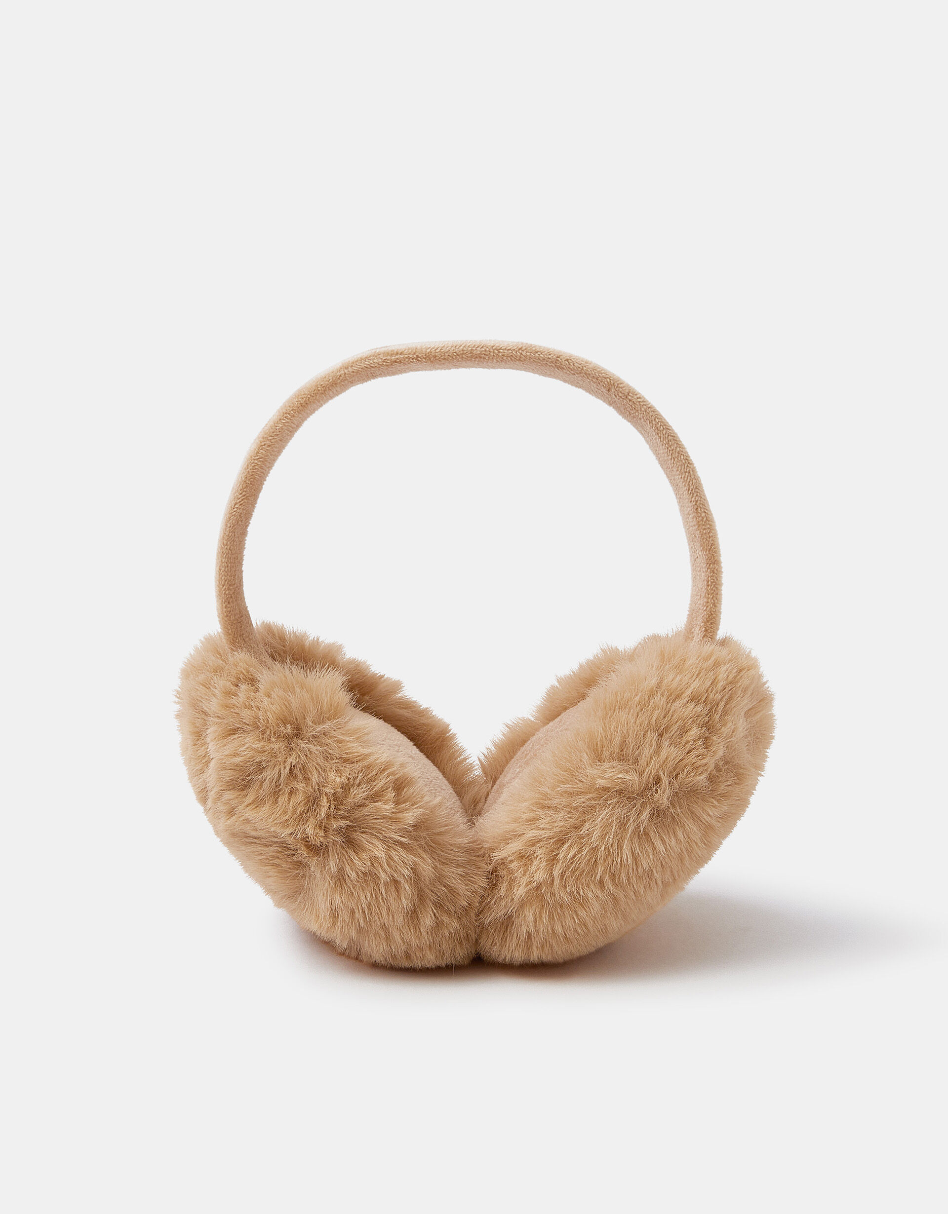 Faux Fur Earmuffs Natural | Accessorize (Global)