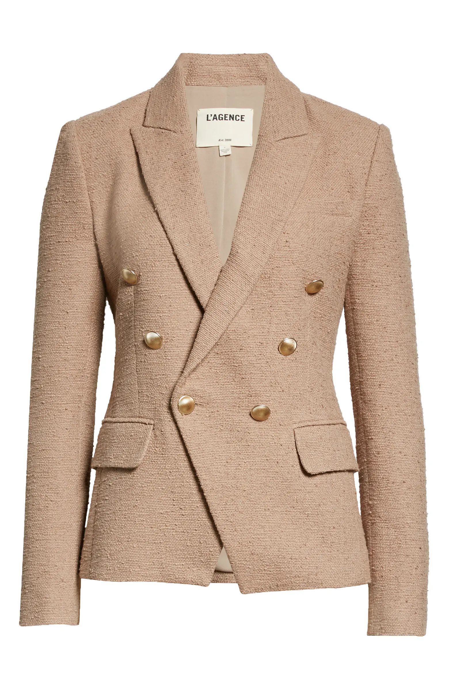 Kenzie Double Breasted Bouclé Blazer | Nordstrom