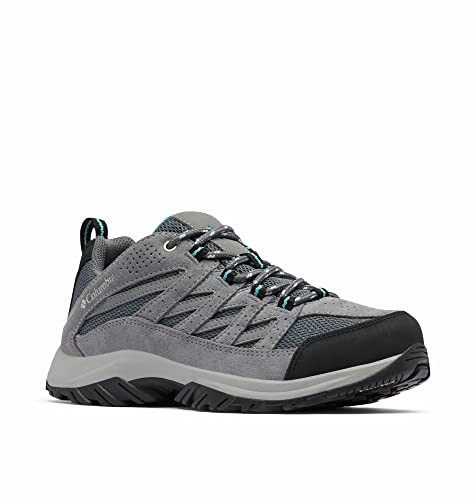 Columbia Womens Crestwood Hiking Shoe, Graphite/Pacific Rim, 8.5 | Amazon (US)