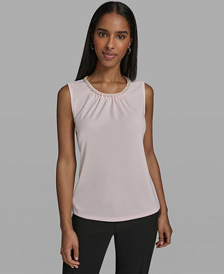 Women's Crewneck Knit Top | Macy's