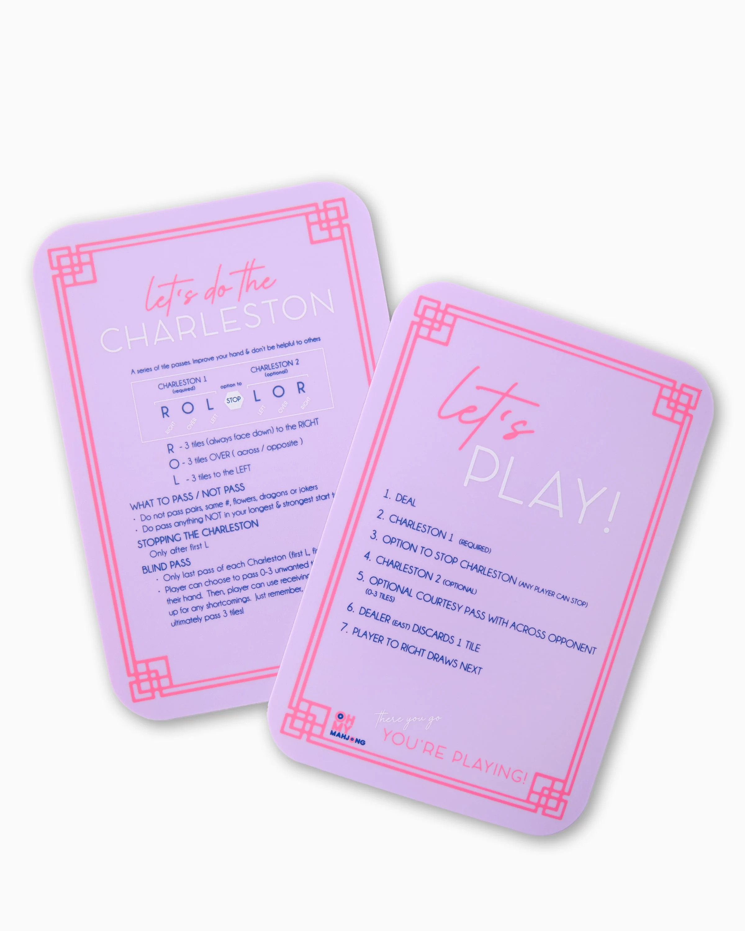 Lilac Shufflers | Oh My Mahjong