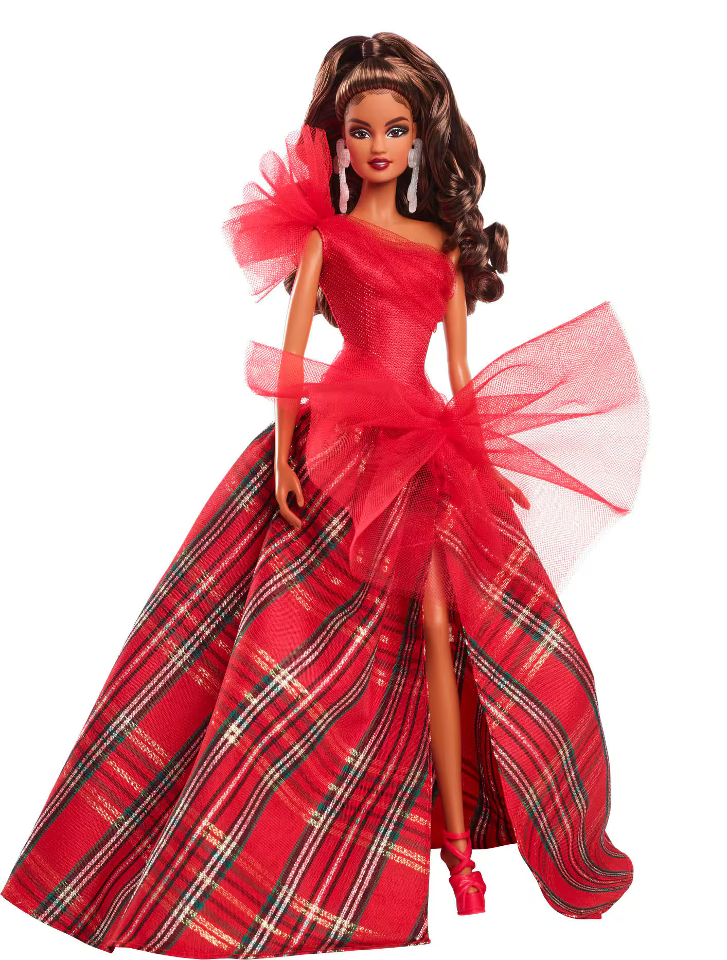 Barbie - Signature 2024 Holiday Collectible Doll - Light Brown Hair | Best Buy U.S.