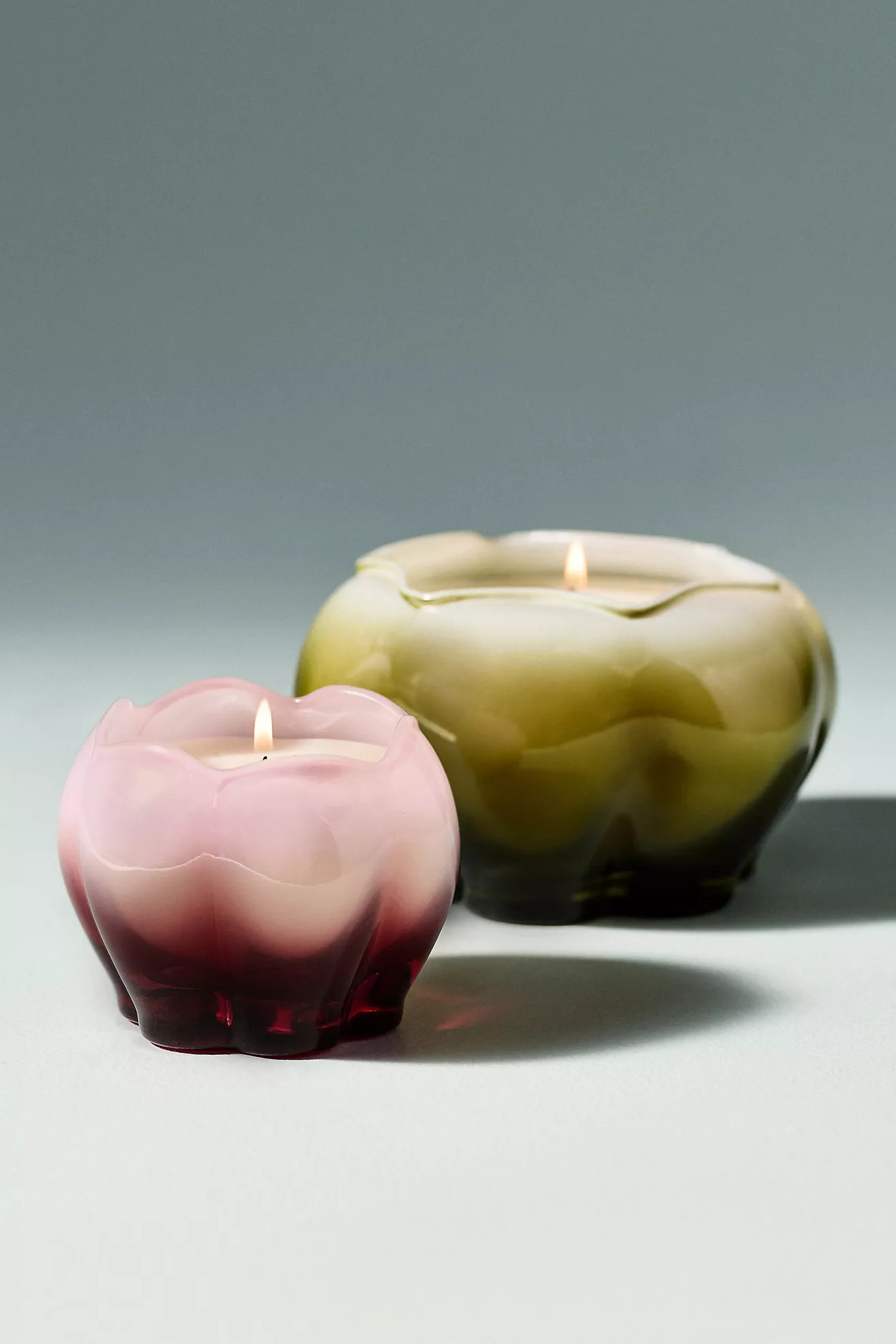 Posie Woody Sandalwood Vanilla Glass Candle | Anthropologie (US)