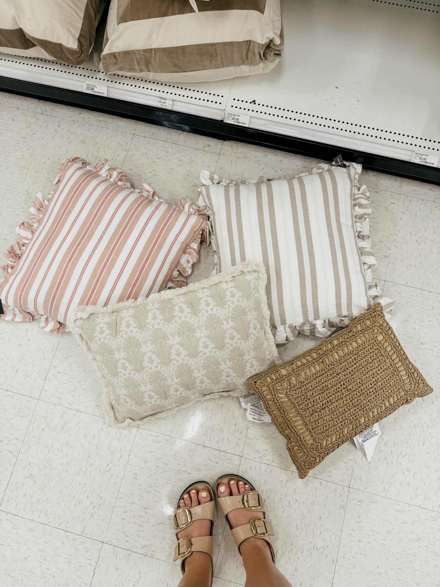 Outdoor pillows at target I’m loving!! 

THEBLOOMINGNEST porch decor patio decor outdoors spring summer refresh 

#LTKSeasonal #LTKHome