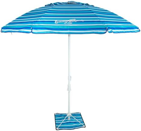 Tommy Bahama ANCHORX Adjustable Beach Umbrella Base System with Sand Anchor and Carrying Bag, SPF... | Amazon (US)