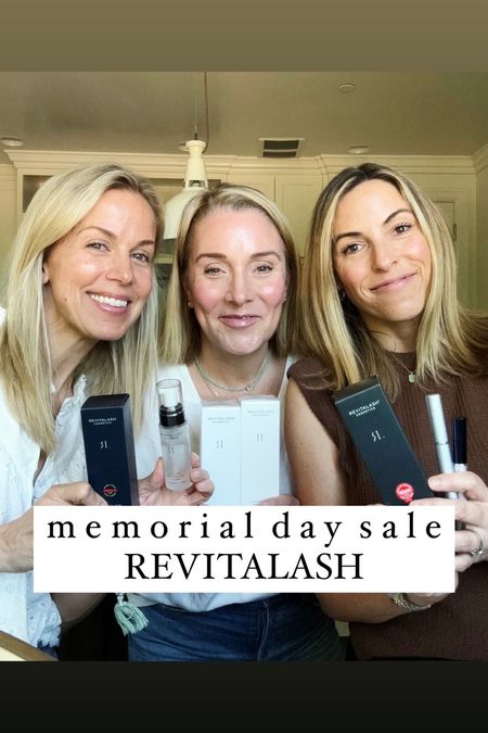 Don’t miss the Revitalash Memorial Day Sale - 25% off $100+
May 21 - 28

All 3 of us are in our 40s and cannot believe how well these Revitalash products work. You will be amazed!

Linking our favorite products that we each use and love.

Hair foam: Gretchen has been using this spot treatment foam for 6+ years. She has noticed a difference in her hair in those areas.

Thickening Shampoo + Conditioner: Allison’s new ride or dye product. Has been using consistently for almost a year now and has noticed a much healthier look + feel to her hair. 

Brow + Lash Serums: Laura’s favorite go-to products. She applies each evening before bed consistently. She has been getting asked lately about her lashes and it’s all because of the serum. : ) They also have a sensitive eyelash serum - perfect if you’re new to the brand or have sensitive skin. Try that one!

P.S. Bonus to our friends in California! The eyelash serum is now available for purchase after 10 years. Yay!

#revitalashcosmetics
@revitalashcosmetics
#Partner

#LTKBeauty #LTKSaleAlert #LTKOver40