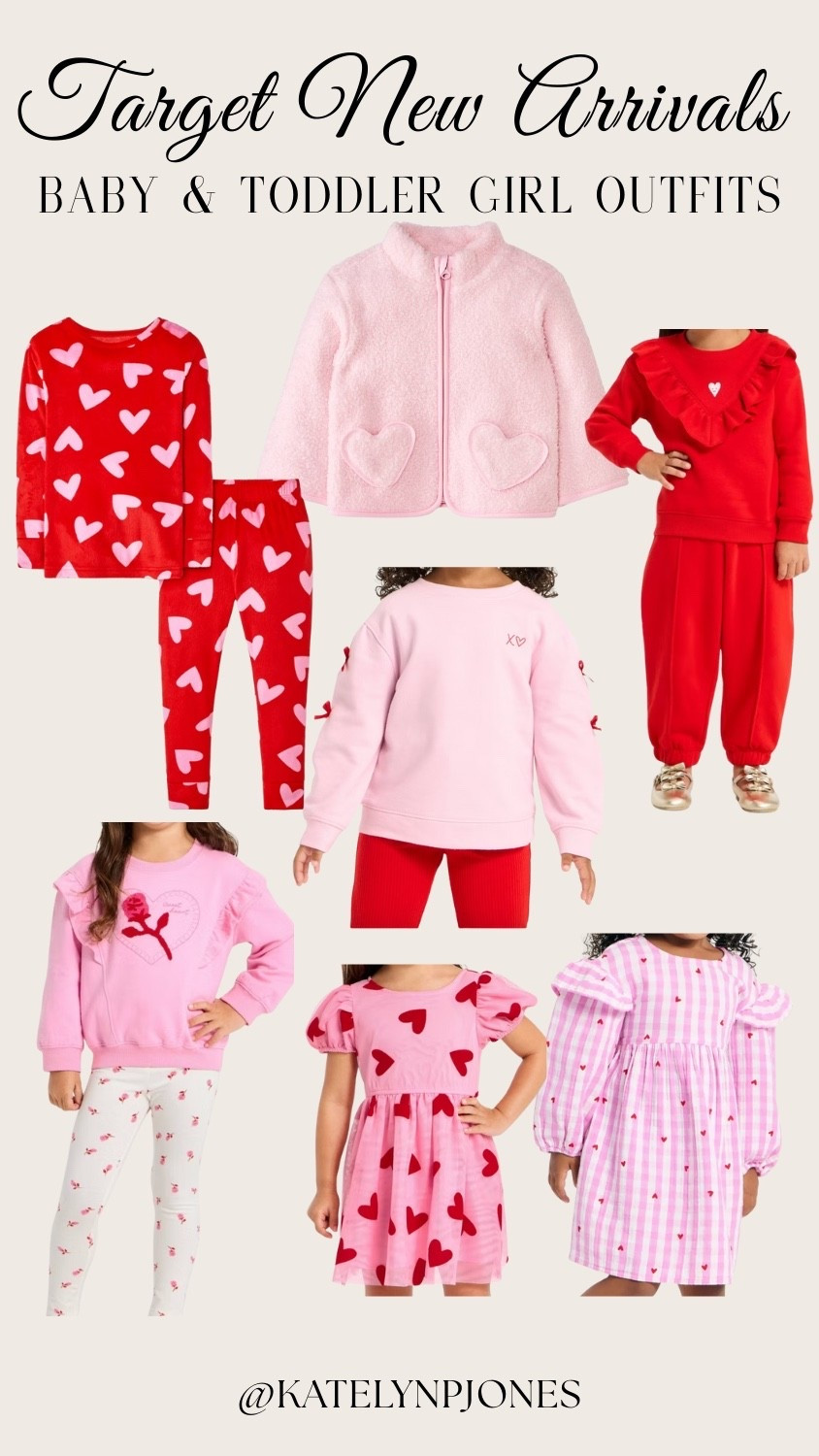 Sharing my favorite Target baby & toddler girl finds right now 💗💘Perfect for everyday wear and Valentine’s season! 

#LTKKids #LTKBaby #LTKValentine
