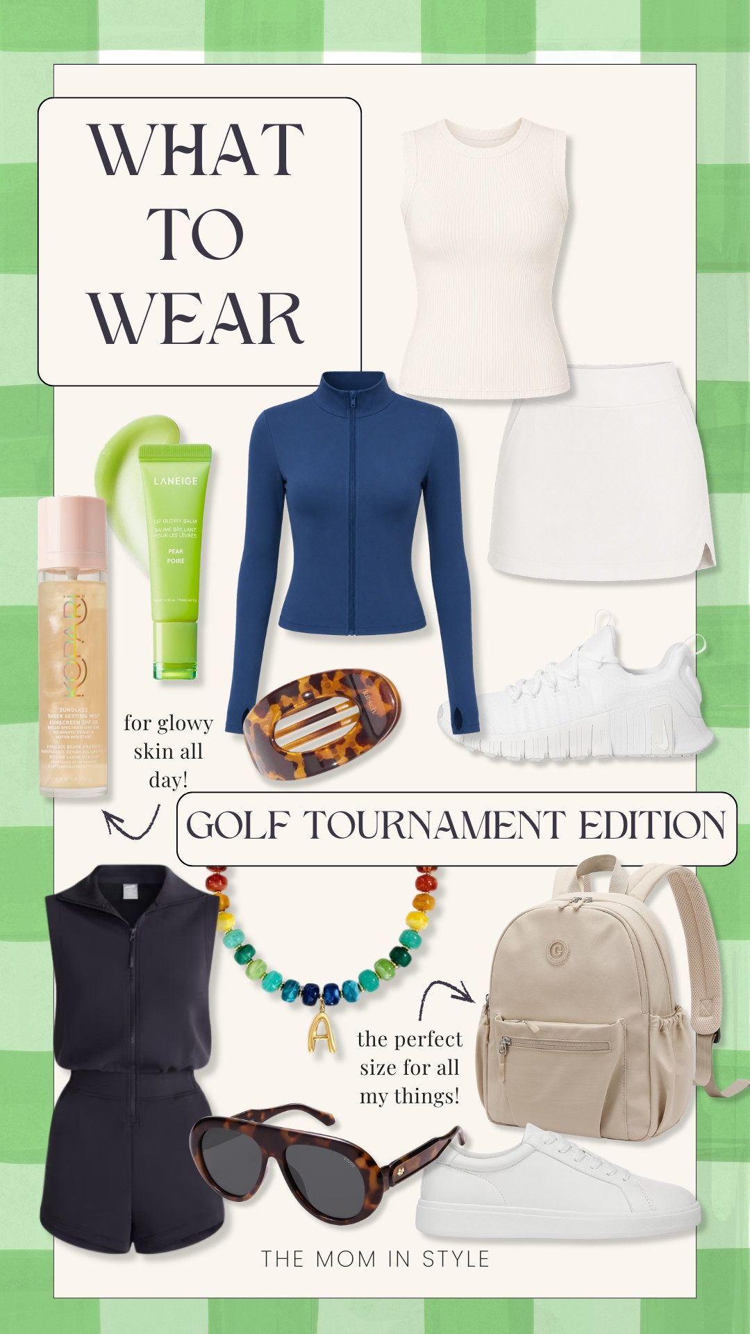 This golf tournament outfit is all about looking cute while staying comfortable for a full day on the sidelines. From sporty layers and comfortable sneakers to easy accessories and SPF essentials, these are the pieces I reach for when I know I’ll be spending hours cheering from the course.

Sports mom style, Golf tournament outfit, Golf spectator outfit, Sideline style, Casual chic outfit, Sporty fashion, Athleisure outfit, Golf mom look, Comfortable sneakers, Layering pieces, Everyday accessories, Weekend style, themominstyle

#LTKootd #LTKmomlife #LTKActive