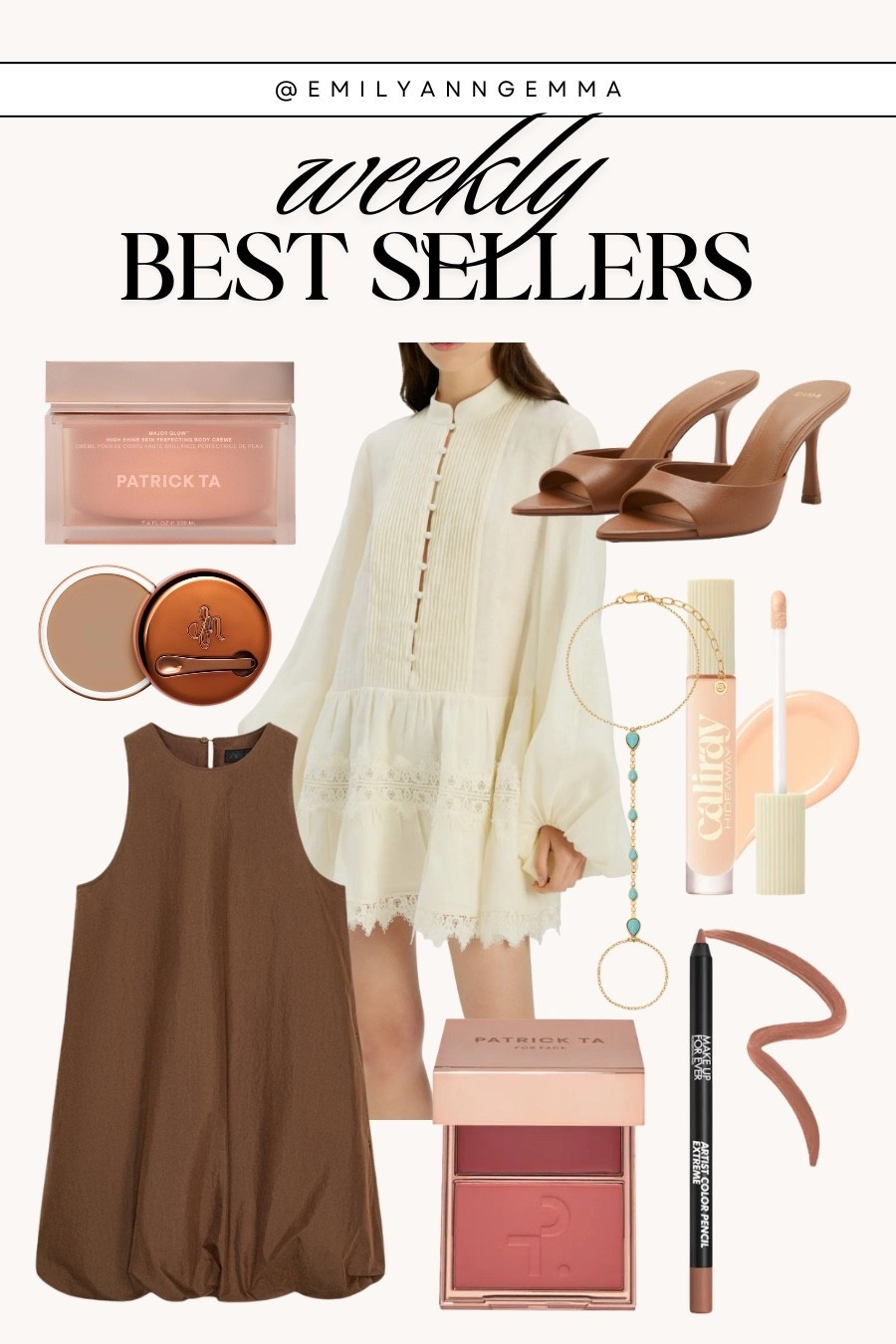 Weekly best sellers! Spring dresses, neutral heels, and Sephora sale makeup favorites 💄🤍

#LTKBeauty #LTKSeasonal