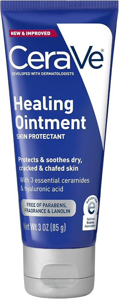 CeraVe Healing Ointment, Hydrating Skin Protectant With Petrolatum, Hyaluronic Acid & Ceramides, ... | Amazon (US)