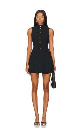 Amanda Uprichard x REVOLVE Justine Dress in Black. - size S | Revolve Clothing (Global)