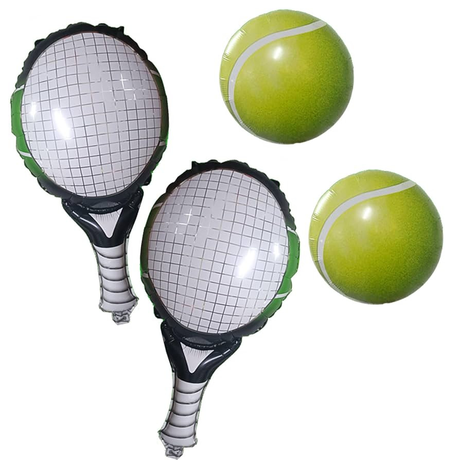 Happy Birthday Balloons Aluminum Balloon Birthday Party Decoration Supplies (Tennis Party Balloon... | Amazon (US)