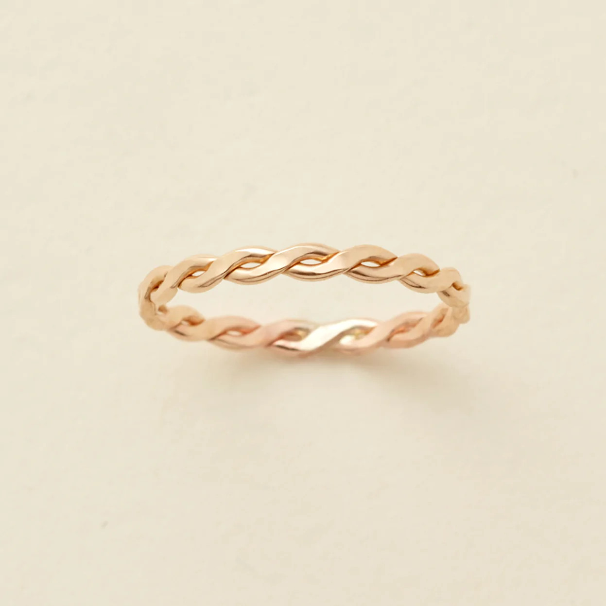 Made By Mary Laural Ring | Woven,Handmade,Gold-Filled /Sterling Silver | Made by Mary (US)