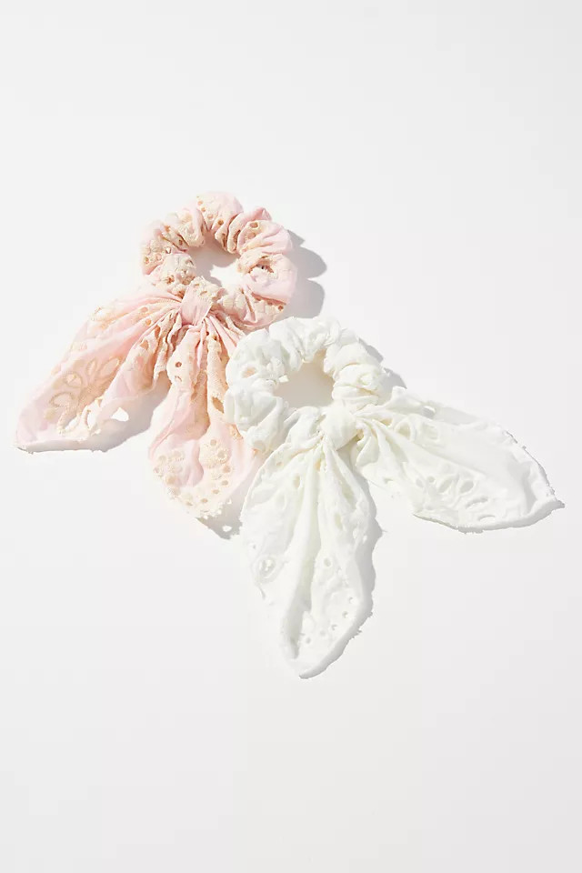 Eyelet Scrunchie | Anthropologie (US)