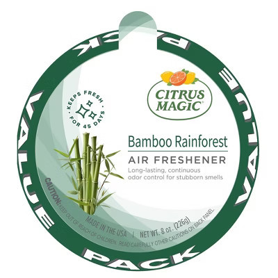 Citrus Magic Solid Air Freshener - Bamboo Rainforest - 2pk | Target