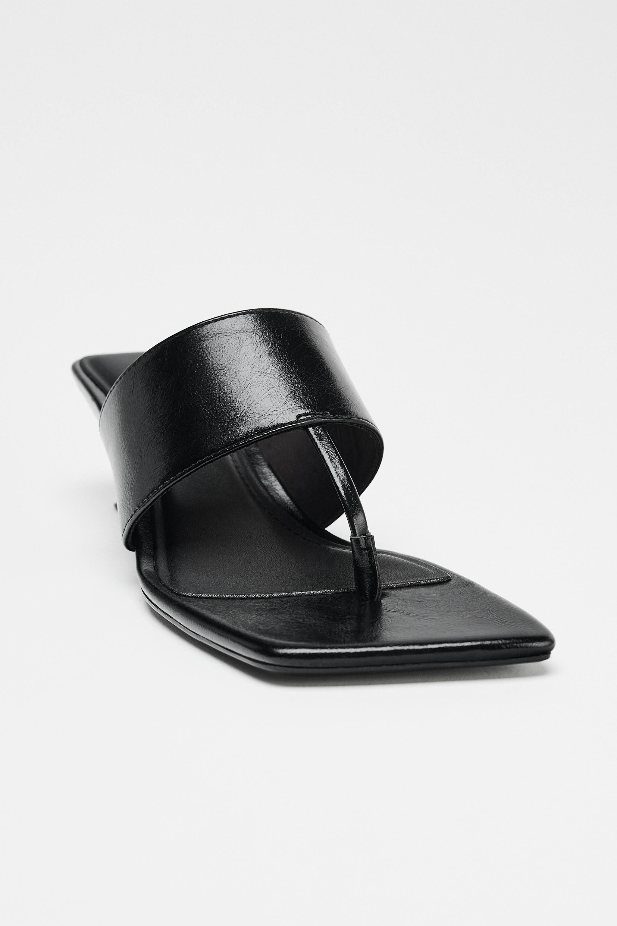 ASYMMETRIC WEDGE HEEL | Zara UK