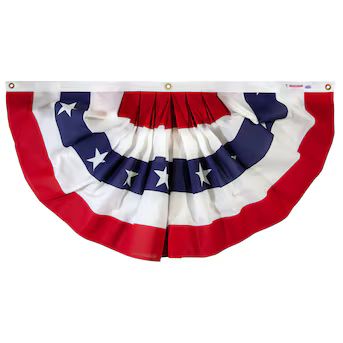 Valley Forge Flag 6-ft W x 3-ft H Patriotic Bunting Flag | Lowe's