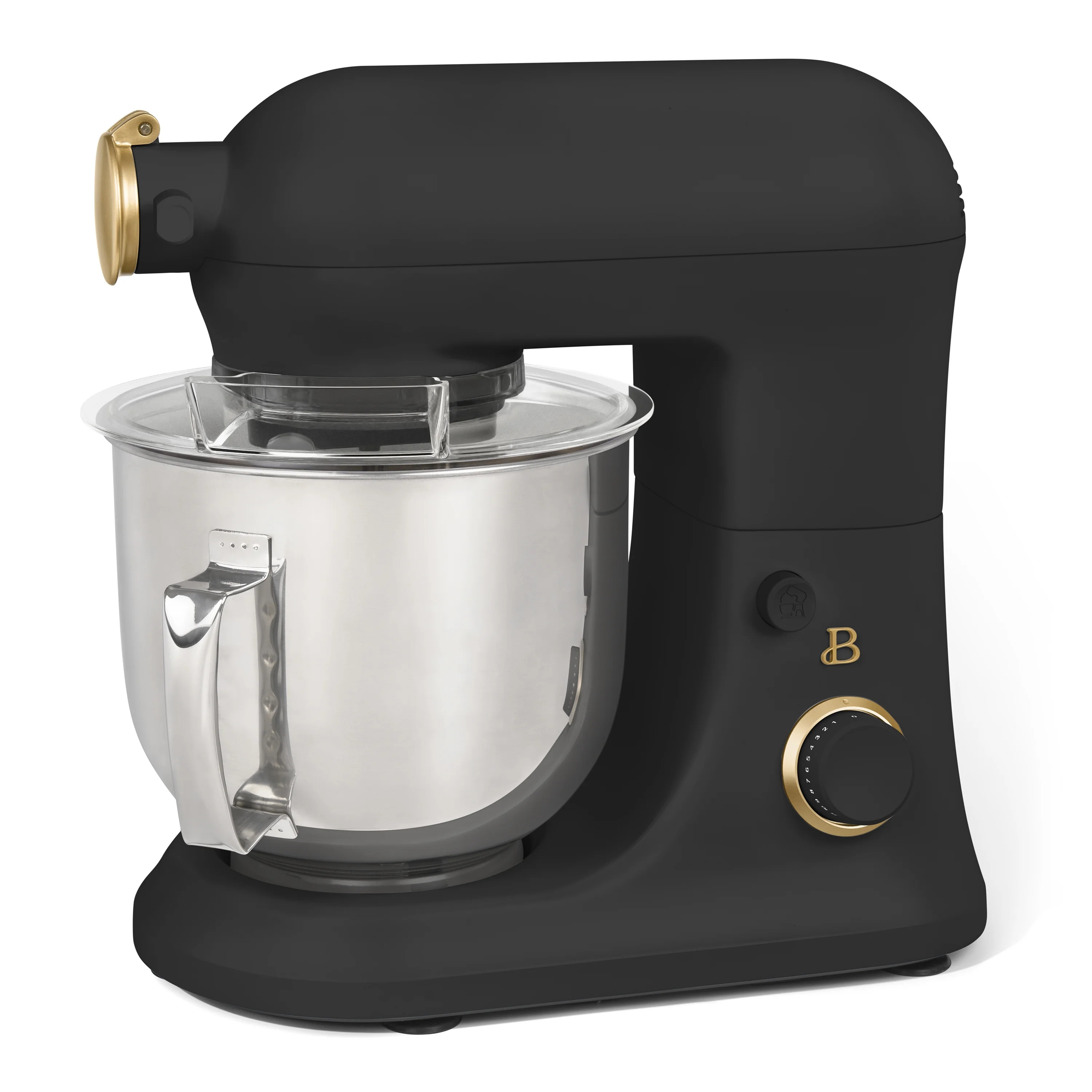 Beautiful 6 Qt Tilt-Head Stand Mixer with Dough Hook, Flat Beater, Balloon Whisk, Pastry Beater &... | Walmart (US)