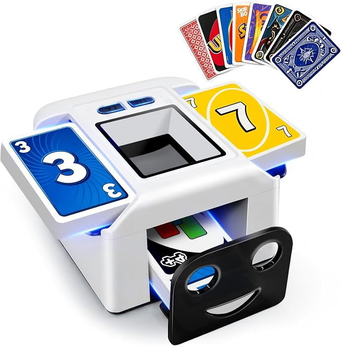 Automatic Card Shuffler for 1-2 Decks, Auto/Manual Modes, USB-C Rechargeable, Quiet Operation, Co... | Amazon (US)