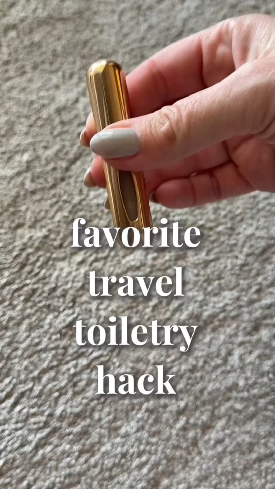 How I travel with my favorite perfume! The little gadget is a must-have for your toiletry bag ✈️✨

#LTKOver40 #LTKTravel #LTKBeauty
