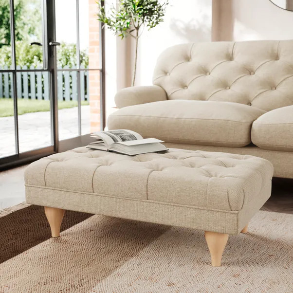Warwick Footstool | Dunelm (migrated)