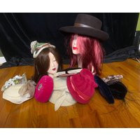 Lot Of Vintage 1950's & 1960's Womens Hats, Fascinators Pillbox | Etsy (US)