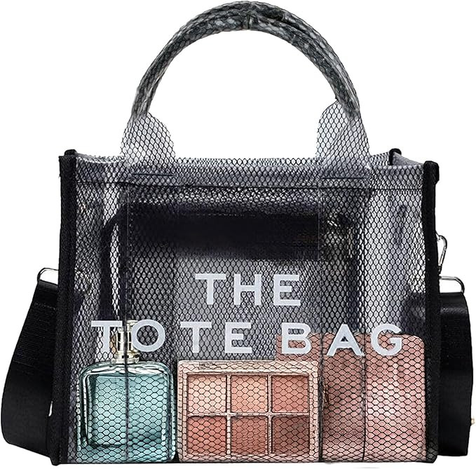 Clear Tote Bag Stadium Events Large Clear Purse for Women Transparent Crossbody Bag for Concert,W... | Amazon (US)
