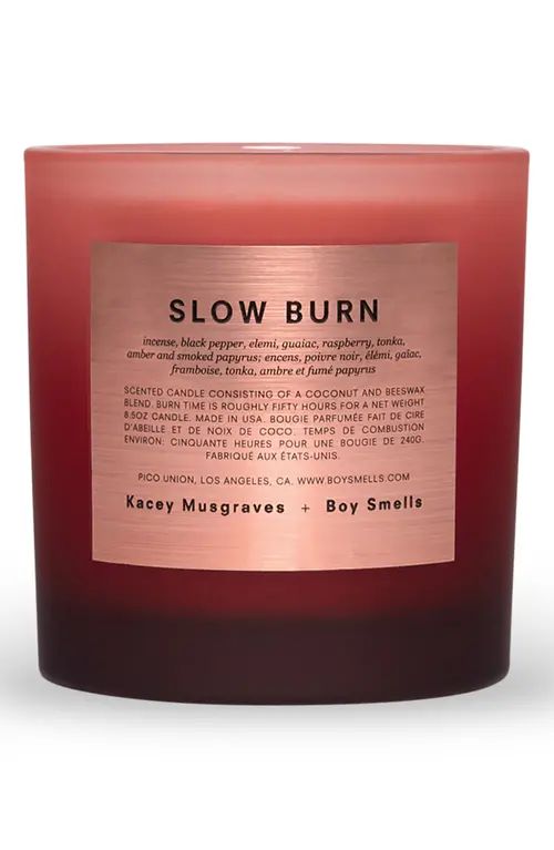 Boy Smells x Kacey Musgraves Slow Burn Scented Candle at Nordstrom, Size 8.5 Oz | Nordstrom
