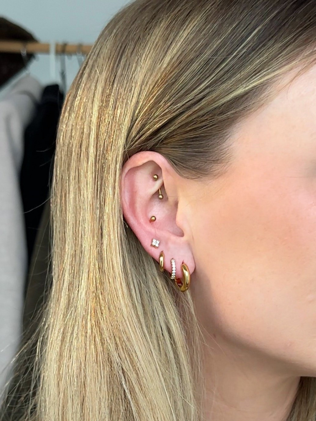 Updated my earring stack with some simple hoops and studs - so sparkly! Tagged everything exact ✨

#LTKaustralia #LTKdatenight #LTKbeauty