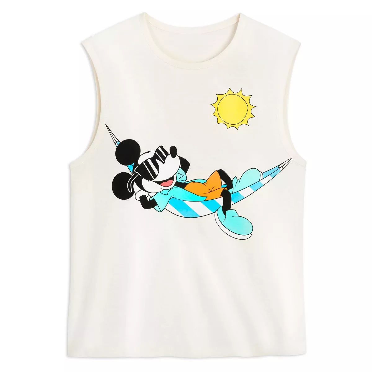 Men's Mickey Mouse Graphic Tank Top - White - Disney Store | Target