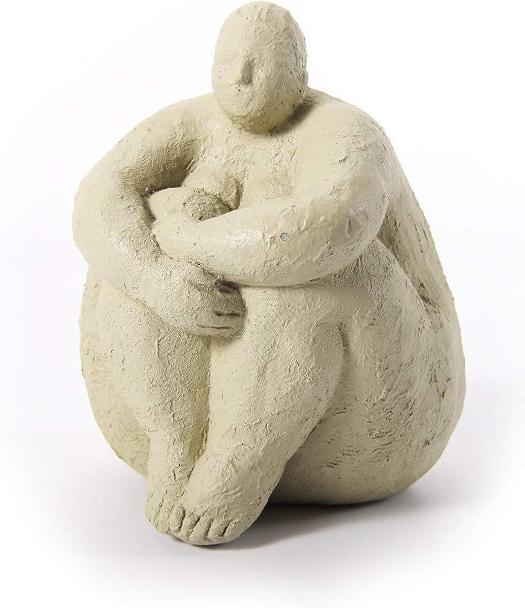 HAUCOZE Lady Sculpture Woman Figurine Gift Modern Home Decor Statue for Living Room Bedroom Offic... | Amazon (US)