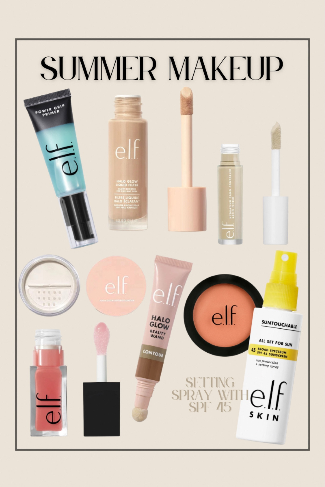 Summer makeup favs. 
Found em all in Walmart!

@walmart #walmartpartner 

#LTKxelfCosmetics #LTKFindsUnder50 #LTKBeauty
