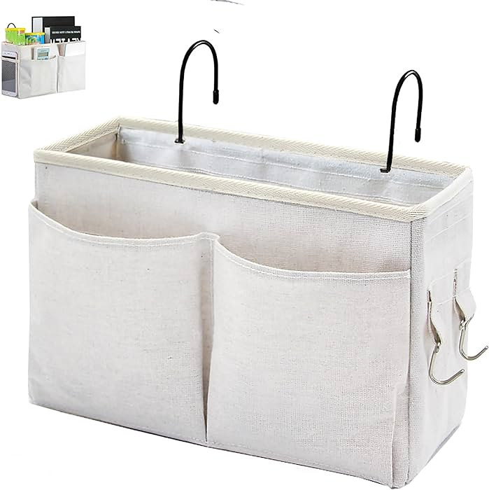 Bedside Caddy Organizer/Bedside Hanging Storage Bag Multi-Function Caddy for Bunk bed Hospital Be... | Amazon (US)