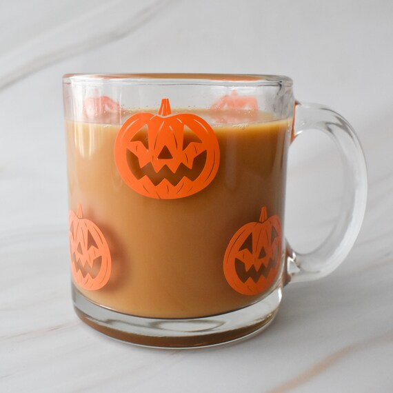 Clear Coffee Glass Mug or Beer Can Glass With Vinyl - Etsy | Etsy (US)