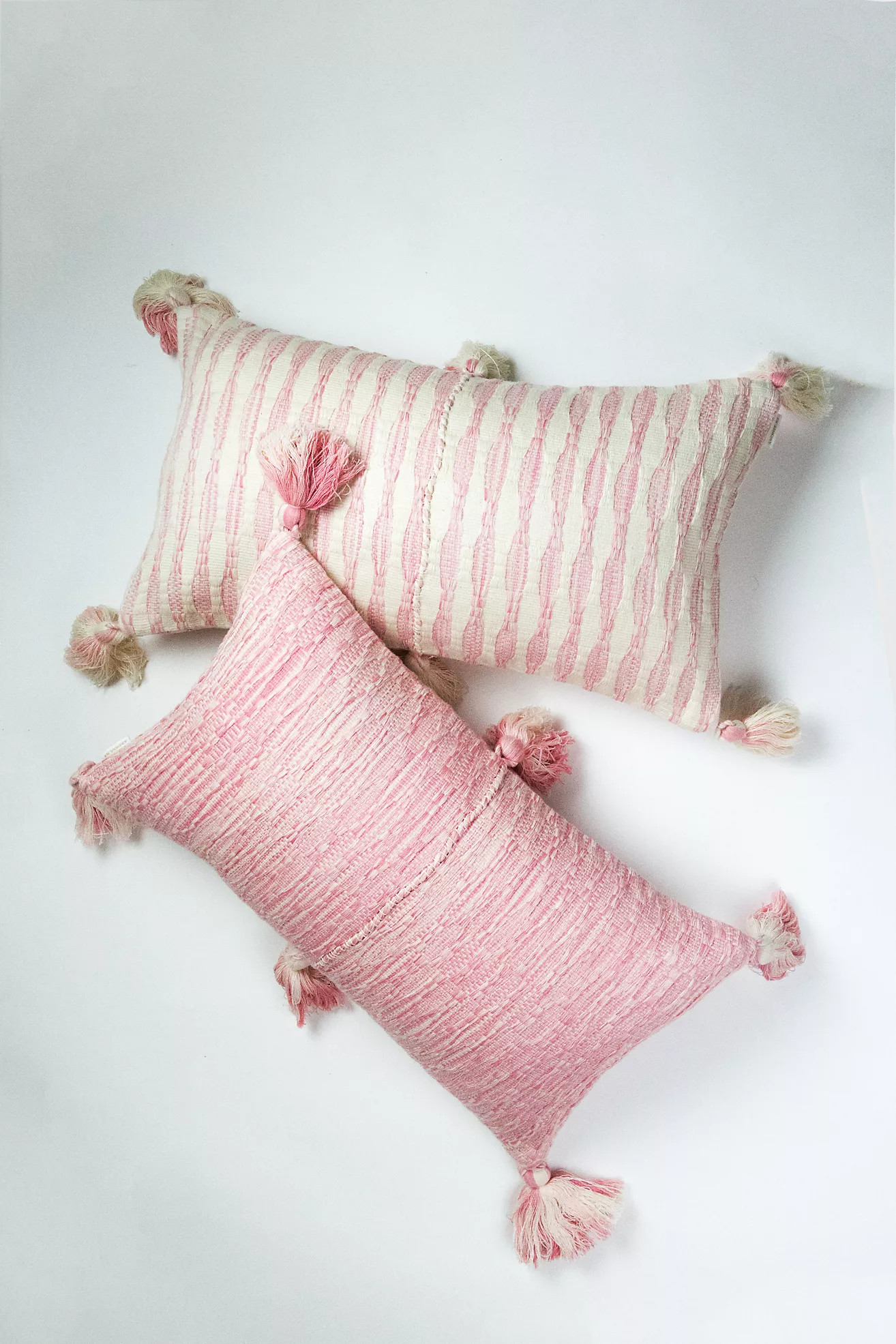 Archive New York Faded Pink Antigua Pillow | Anthropologie (US)