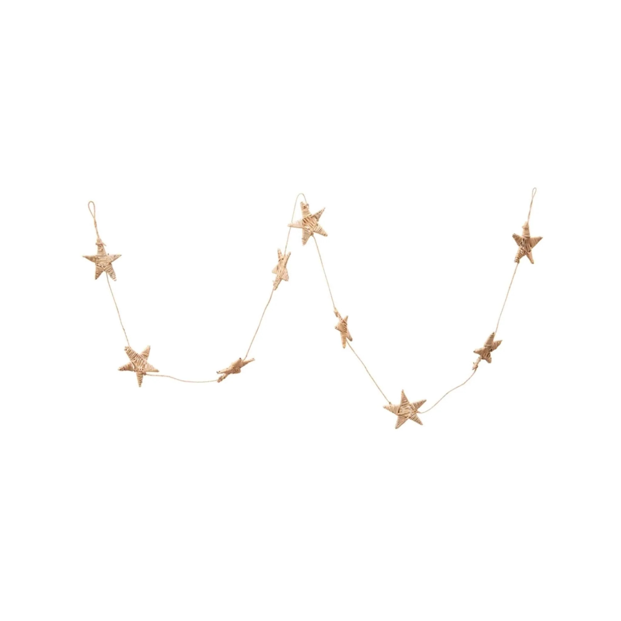Hand-Woven Star Garland | Foundation Goods