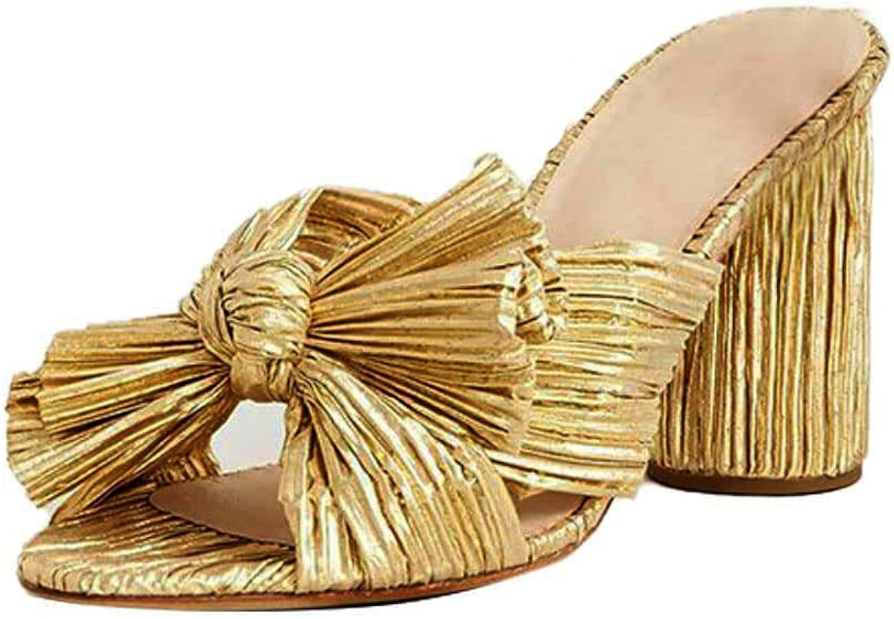 AMINUGAL Womens Heels Open Toe Comfortable Chunky Block High Heels for Women Sexy Dr... | Amazon (US)