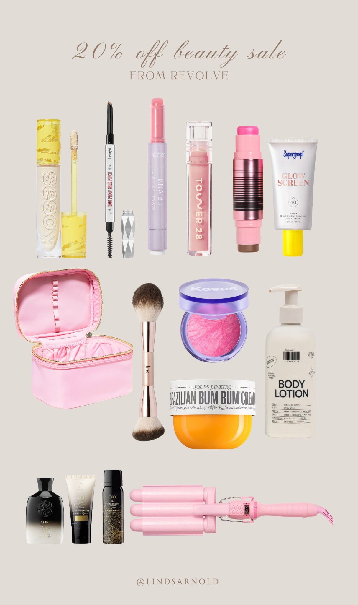 20% off Revolve beauty sale! Use code “BEAUTY20” at checkout 🤍

#LTKFindsUnder50 #LTKSaleAlert #LTKBeauty